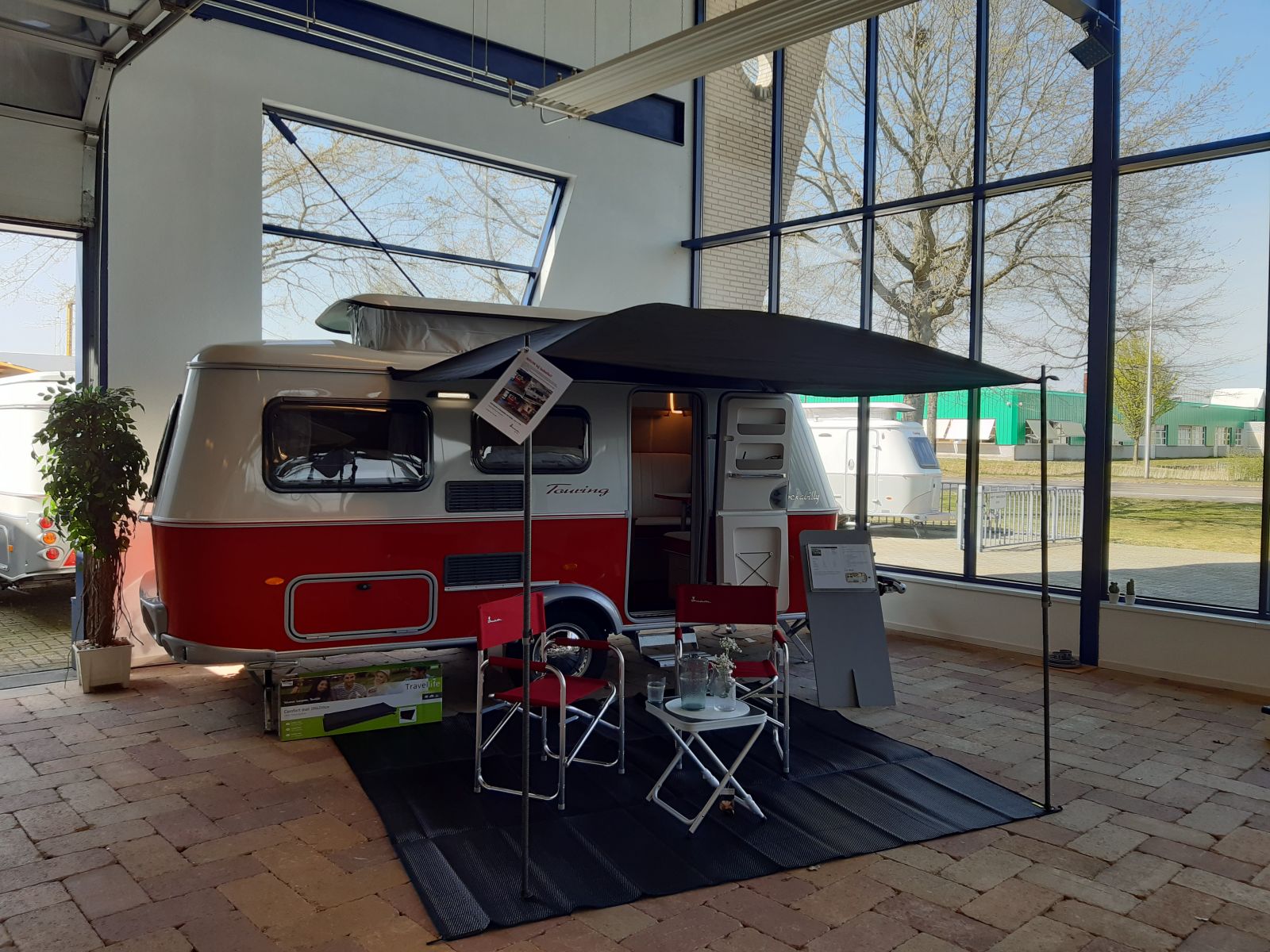 Steken Christchurch avontuur Isabella ASA-luifel, ook aan je hefdak-caravan - camping-experience.nl
